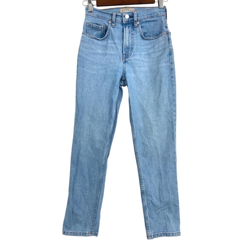 Everlane The Cheeky Jean 24‎ Ankle Straight Blue